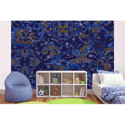 DIMEX ART Самозалепваща се флизелинова фототапета бароков мозаечен модел 375 x 250 см