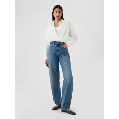 GAP Овърсайз риза Голяма риза GAP GAP | Byal | ЖЕНИ | L
