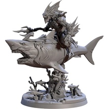 RS Design 3D Figúrka Mirmidons Tidal Sharks Rider B