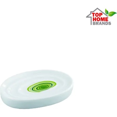 WENKO Поставка за сапун Wenko, със зелени кръгове