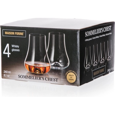 Vetro Sommelier’s Chest whisky 4x 240 ml