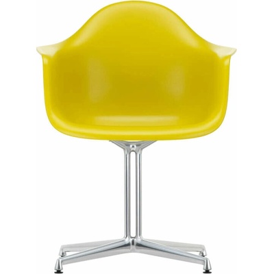Vitra Eames Dal mustard / polished aluminum