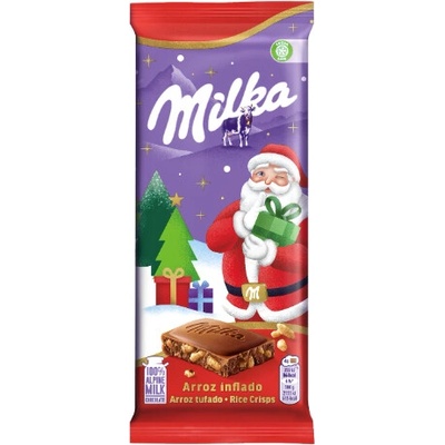 Milka Rice Crisps čokoláda 90 g