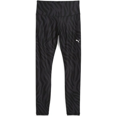 Puma TRAIN FAV 7/8 TIGHT AOP Dámské sportovní legíny černá