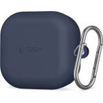 Tech-Protect Силиконов калъф за слушалки Samsung Galaxy Buds 4 / 4 Pro от Tech-Protect Silicone Hook - Navy Blue (5906302392889)
