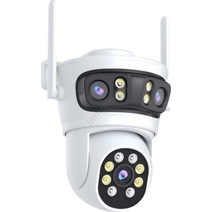 Immax 07823L - Интелигентна външна камера със сензори 2MP+2MP+2MP 5V Wi-Fi (IM1497)