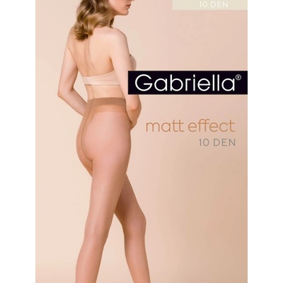 Gabriella PUNČOCHÁČE MATNÝ EFEKT 10 DEN Béžová