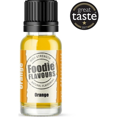 Foodie Flavours Prírodné koncentrované aróma 15 ml pomaranč