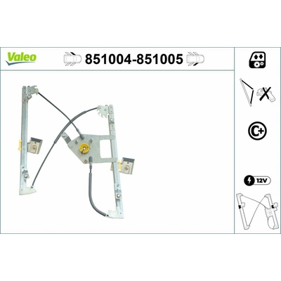 Zvedací zařízení oken VALEO 851005