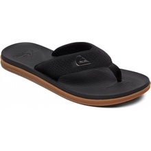 Quiksilver HALEIWA PLUS black/black/brown letní žabky