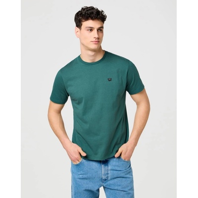 Wrangler pánské triko Sign Off Tee 112371479 Bistro Green
