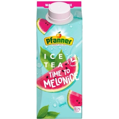 Pfanner ledový čaj s příchutí vodního melounu 0,75 l