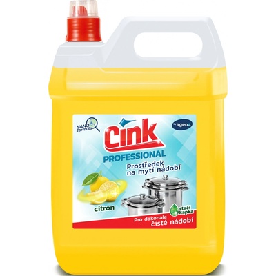 Cink prostředek na mytí nádobí Citron 5 l