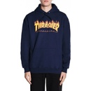 Pánske mikiny Thrasher Flame Logo hoodie navy blue