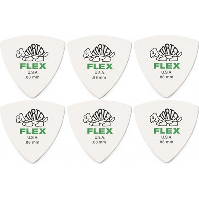 Dunlop 456R 0.88 Tortex Flex Triangle SET Trsátko
