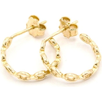 Klenoty Budín Gravírované zlaté kruhy HK2059