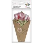 TITANUM Craft-Fun Series Flower Letter tulipany Titanum paper ornament (24XQ0501-11)