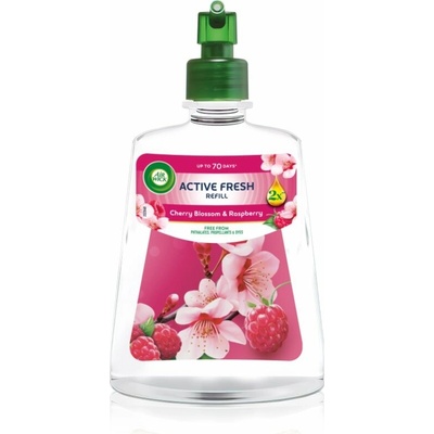 Air Wick osvěžovač vzduchu Active Fresh Náplň Maliny a Limetka 228 ml