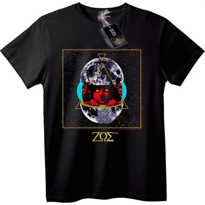 NOONEBRAND Тениска Мистична Луна ZOE - XXS, Black