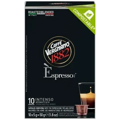 Vergnano Intenso kávové kapsule do Nespresso 10 ks