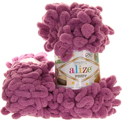 Alize Puffy starorůžová 28
