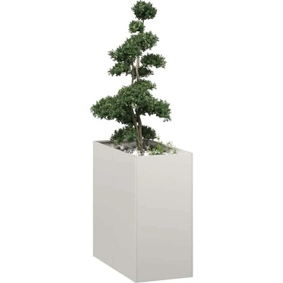 vidaXL Truhlík 40x80x80 cm nerezová ocel