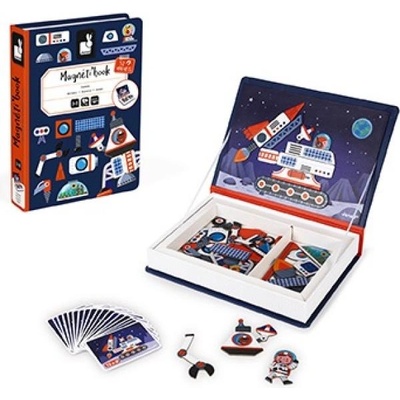 Janod Magnetibook Космос Магнитна книга за деца