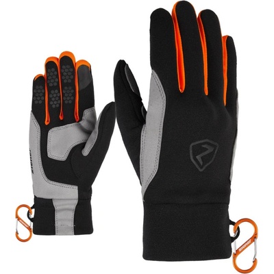 Ziener Gusty touch glove mountaineering čierna