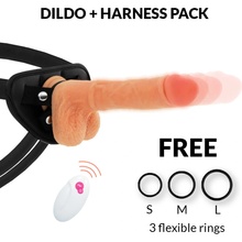Cyber Silicock Strap-On Master Huck Remote Control