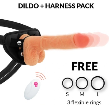 Cyber Silicock Strap-On Master Huck
