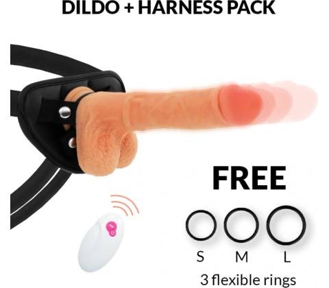 Cyber Silicock Strap-On Master Huck Remote Control