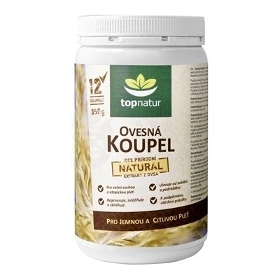 Topnatur Ovsený kúpeľ 350 g prísada do kúpeľa v prášku