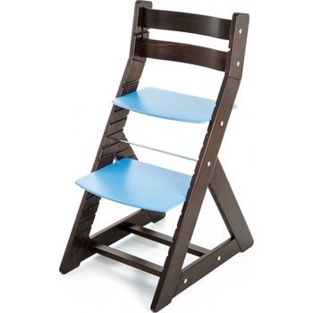 Hajdalánek Rostoucí židle Alma standard wenge / modrá