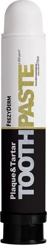 Frezyderm Паста за зъби срещу плака и зъбен камък, Frezyderm Toothpaste Plaque & Tartar 75ml