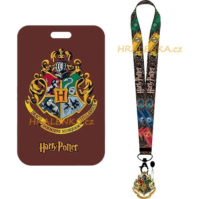 Šňůrka na krk s cedulkou Harry Potter znak