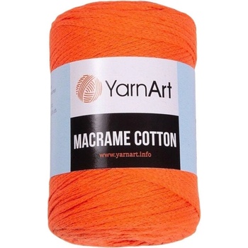 YARNART Macrame Cotton 2 mm 225 m 800 Pumpkin юта (Macrame Cotton 2 mm 800)