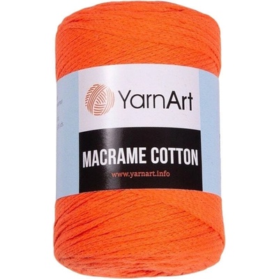 YARNART Macrame Cotton 2 mm 225 m 800 Pumpkin юта (Macrame Cotton 2 mm 800)