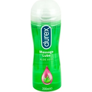 Durex 2 в 1 Масажен гел и лубрикант Durex Aloe Vera 200 мл