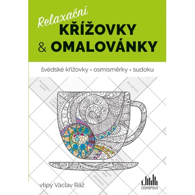 Relaxační křížovky a omalovánky