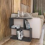 Asir Странична масичка LIFE 60x60 cм антрацит (AS0531)