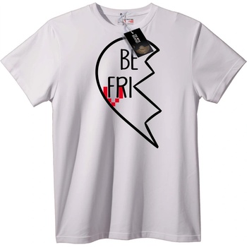 NOONEBRAND Тениска Разбито сърце Berri - 2XL, Black