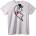 NOONEBRAND Тениска Разбито сърце Berri - 2XL, Black