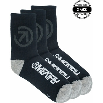 Meatfly чорапи Long Triple Pack Bike Black | Черна | Размер Meatfly | Cheren | МЪЖЕ | 35-38