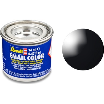 Revell Farba ENAMEL 07 Čierna lesklá Black Gloss RAL9005 14ml