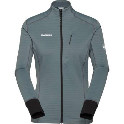 Mammut Дамско поларено яке Mammut Women's Taiss Light Midlayer Jacket Fleece jacket - Strata / Black (105-3774-1114)