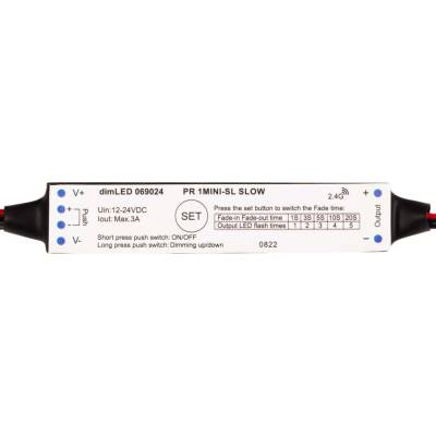 T-LED Přijímač dimLED PR 1MINI-SL SLOW Přijímač dimLED PR 1MINI-SL SLOW