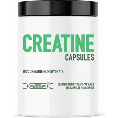 Sizeandsymmetry Creatine monohydrate 480 kapslí