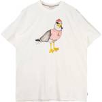 LAKOR Мъжка тениска LAKOR Seaborn Seagull T-Shirt - Star White (216-7686-0111)