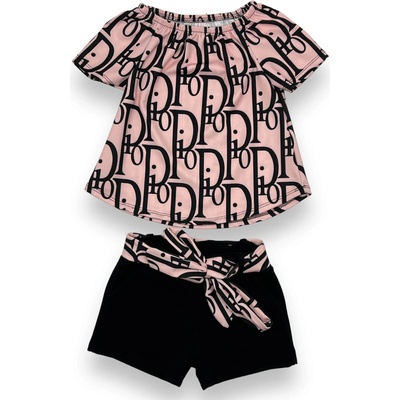 New Collection dievčenské ružový komplet růžová
