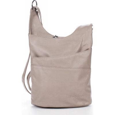 Jennifer Jones Stylová kabelka přes rameno crossbody 3146 béžová
